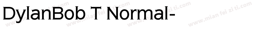 DylanBob T Normal字体转换
